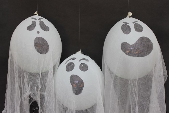 Balloon ghosts 1