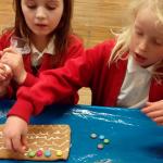 Decorating The Gingerbread House